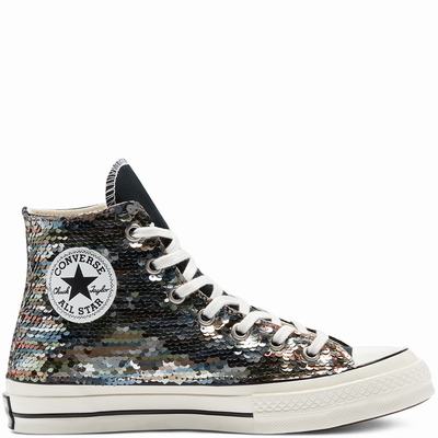 Converse Chuck 70 Sequins - Miesten Matalavartiset Tennarit - Kultaiset